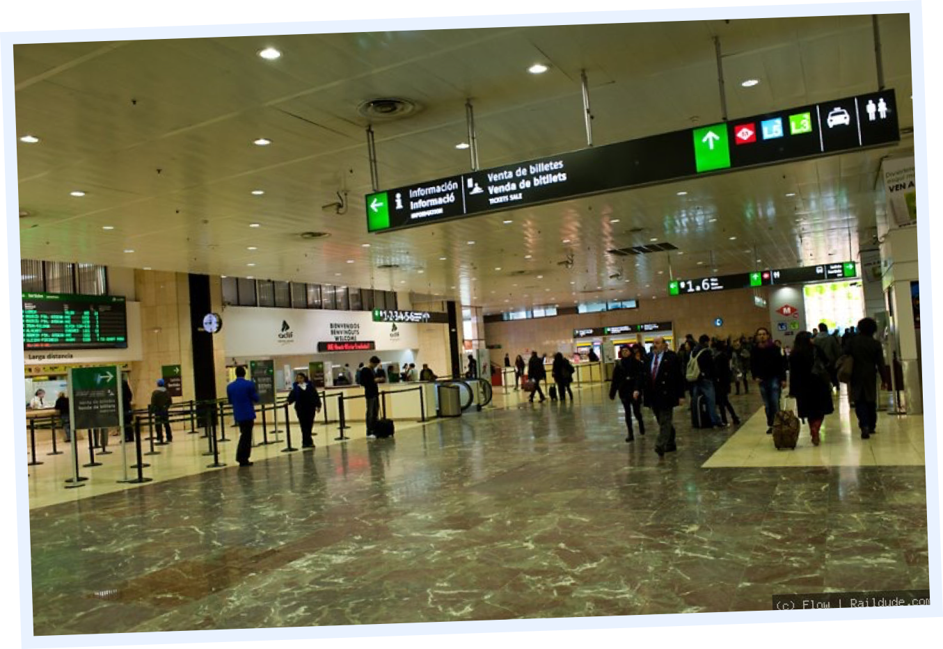 Barcelona Sants train station